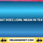 what does loml mean in text