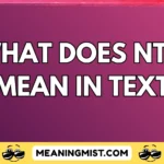 what does ntm mean in text