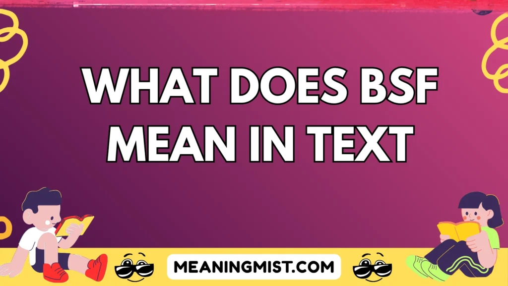 what does bsf mean in text