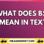 what does bsf mean in text