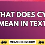 what does cyc mean in text