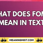 what does fomo mean in text