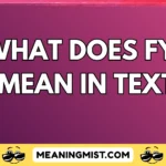 what does fye mean in text