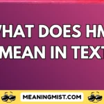 what does hmg mean in text