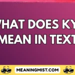 what does kys mean in text