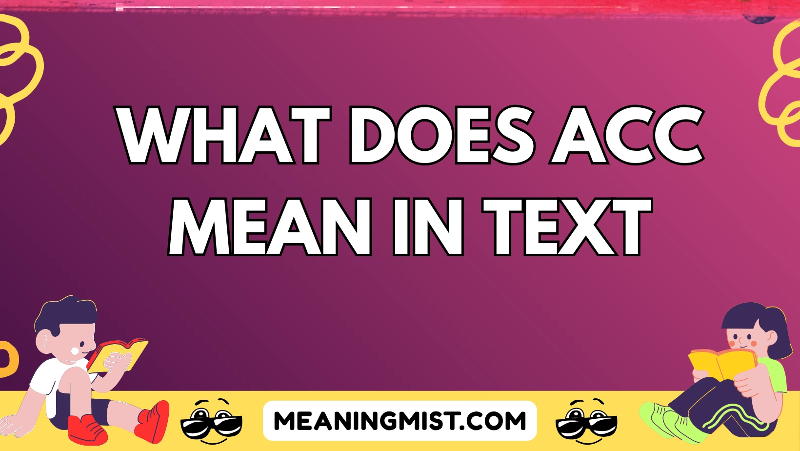 what does acc mean in text