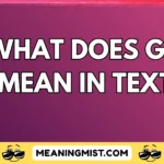 what does gg mean in text
