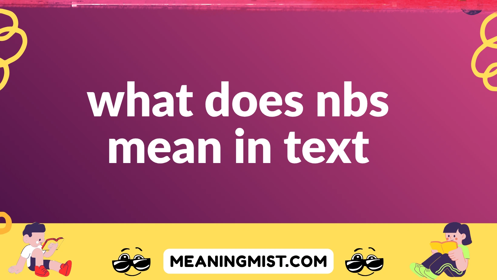what does nbs mean in text