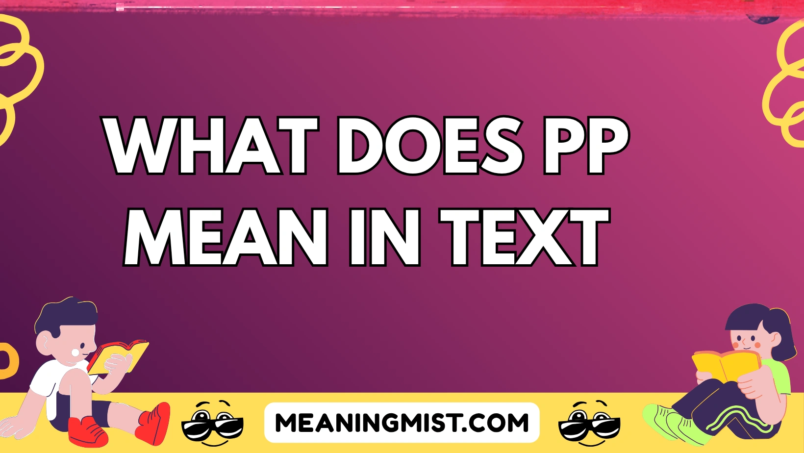 what does pp mean in text