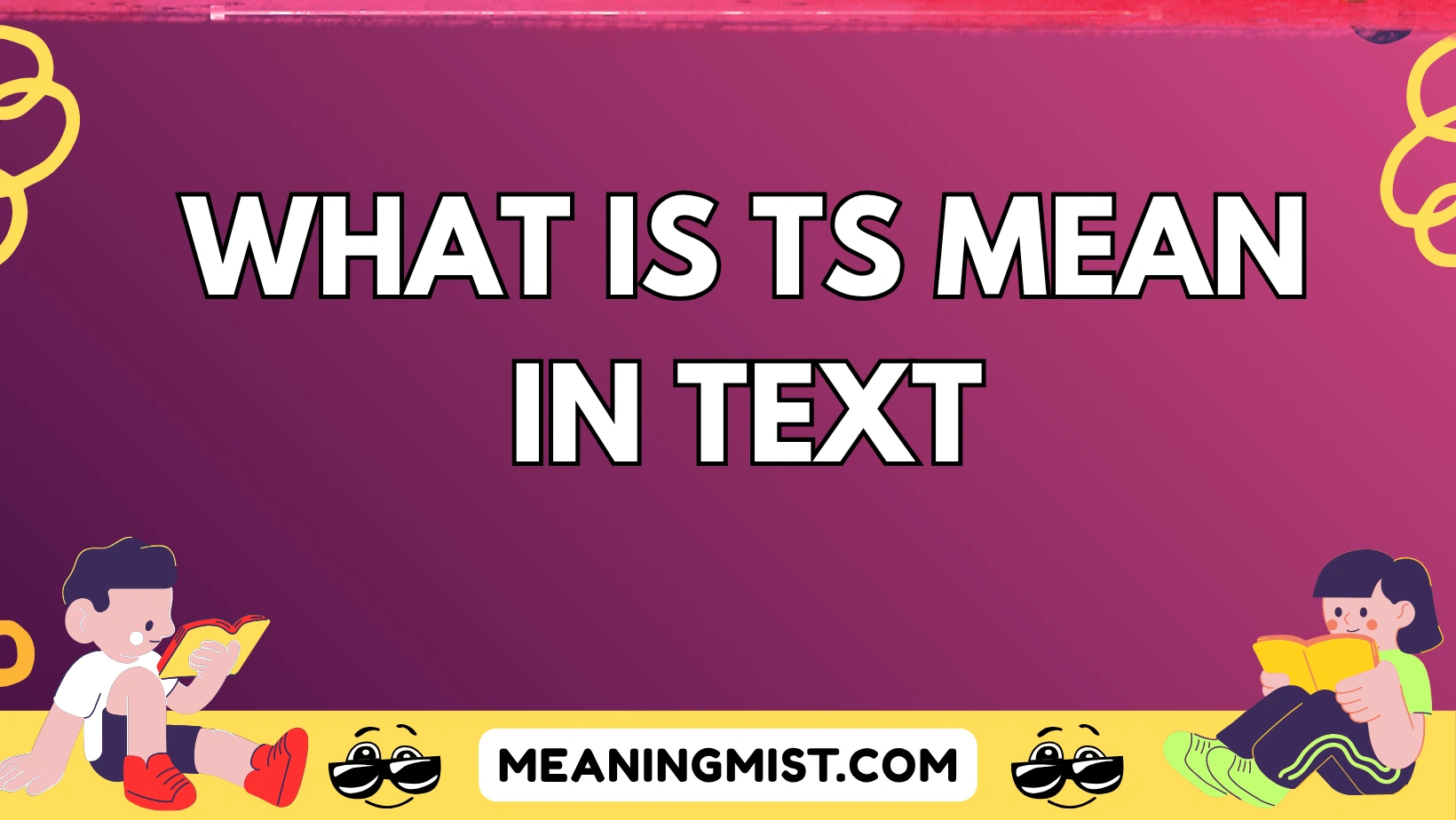 what is ts mean in text