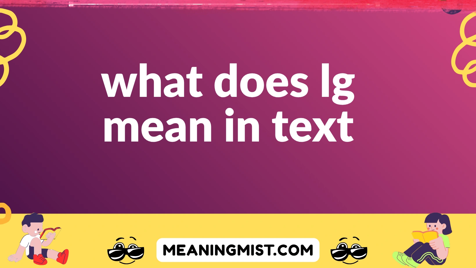 what does lg mean in text