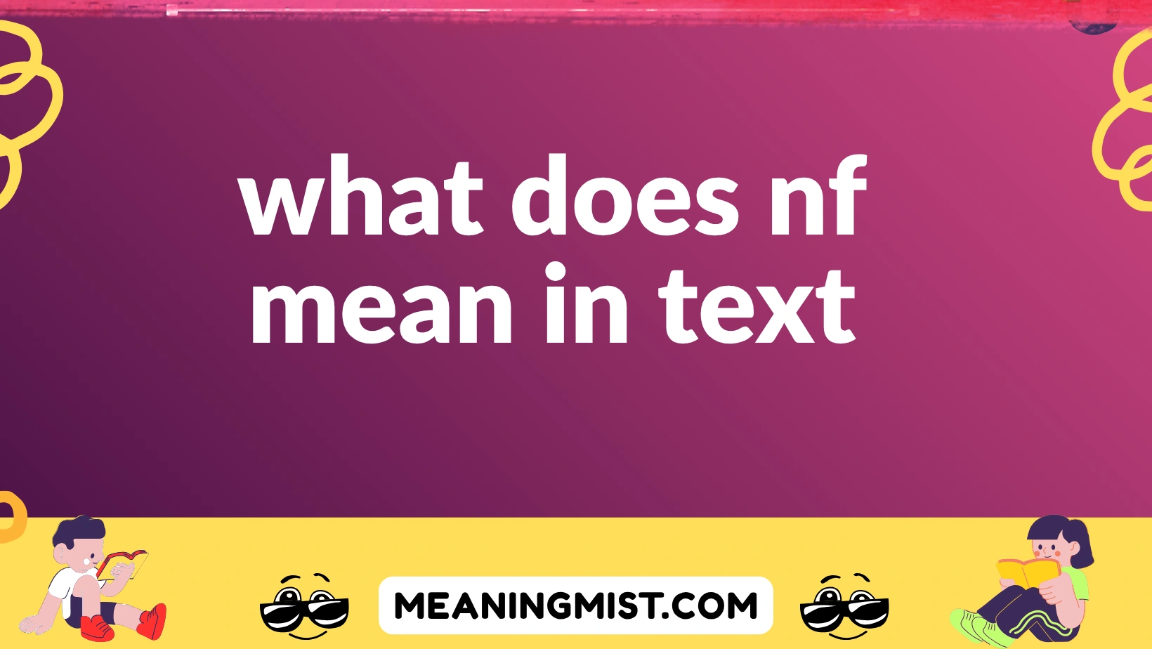 what does nf mean in text