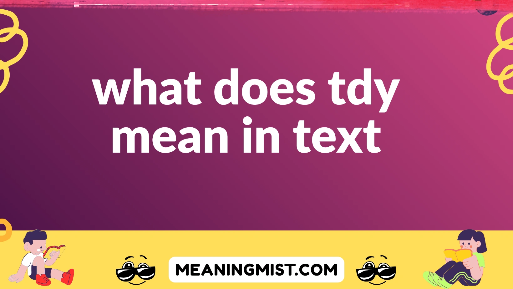 what does tdy mean in text